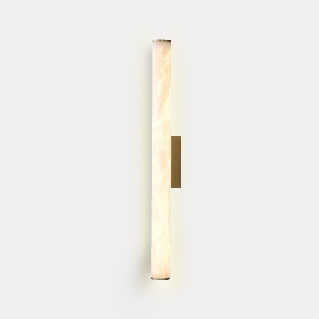 Wall Sconce Light Cylinder Linear Marble LED