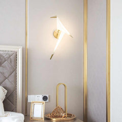 Wall Sconce Light Decorative Acrylic Bird LED Bedroom