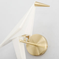 Wall Sconce Light Decorative Acrylic Bird LED Detail