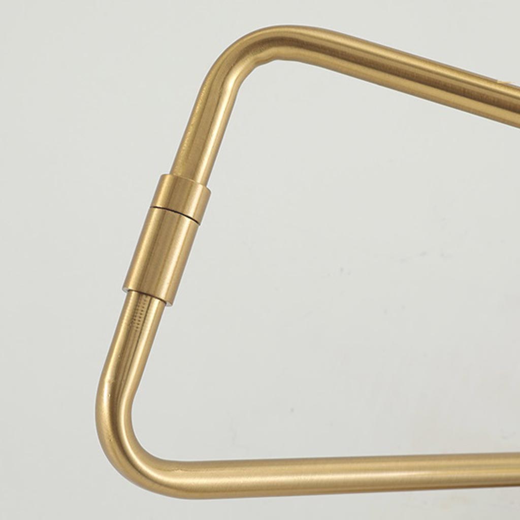 Wall Sconce Light Modern Adjustable Swing Arm Gold Detail