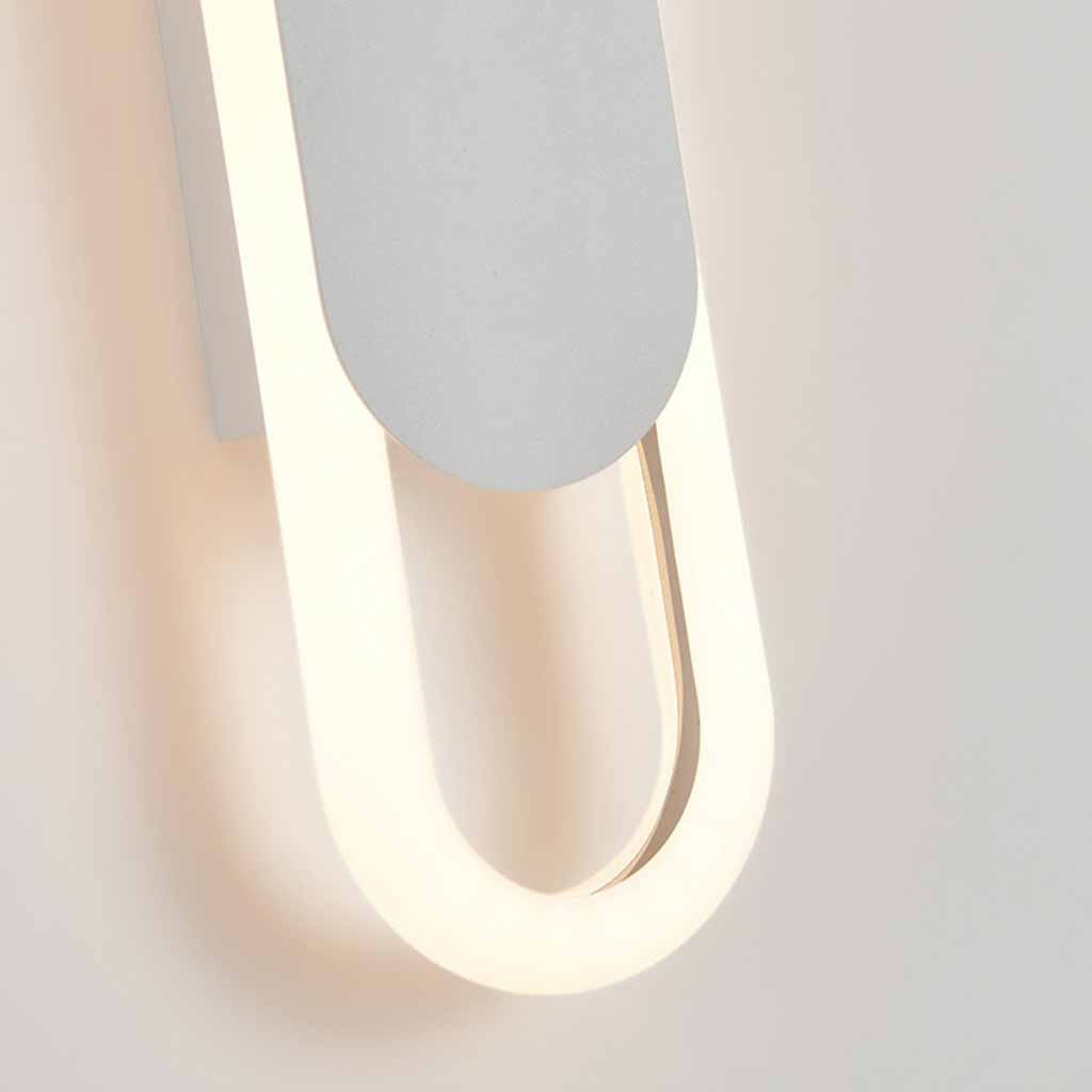 Wall Sconce Light Modern Geometric Oval LED Detail