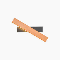 Wall Sconce Rotating Rectangle LED Black