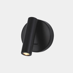 Applique da parete con faretto LED circolare/rettangolare per la lettura