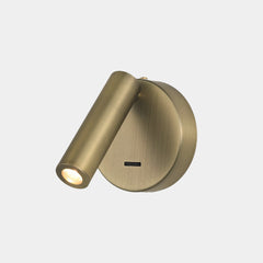 Applique da parete con faretto LED circolare/rettangolare per la lettura