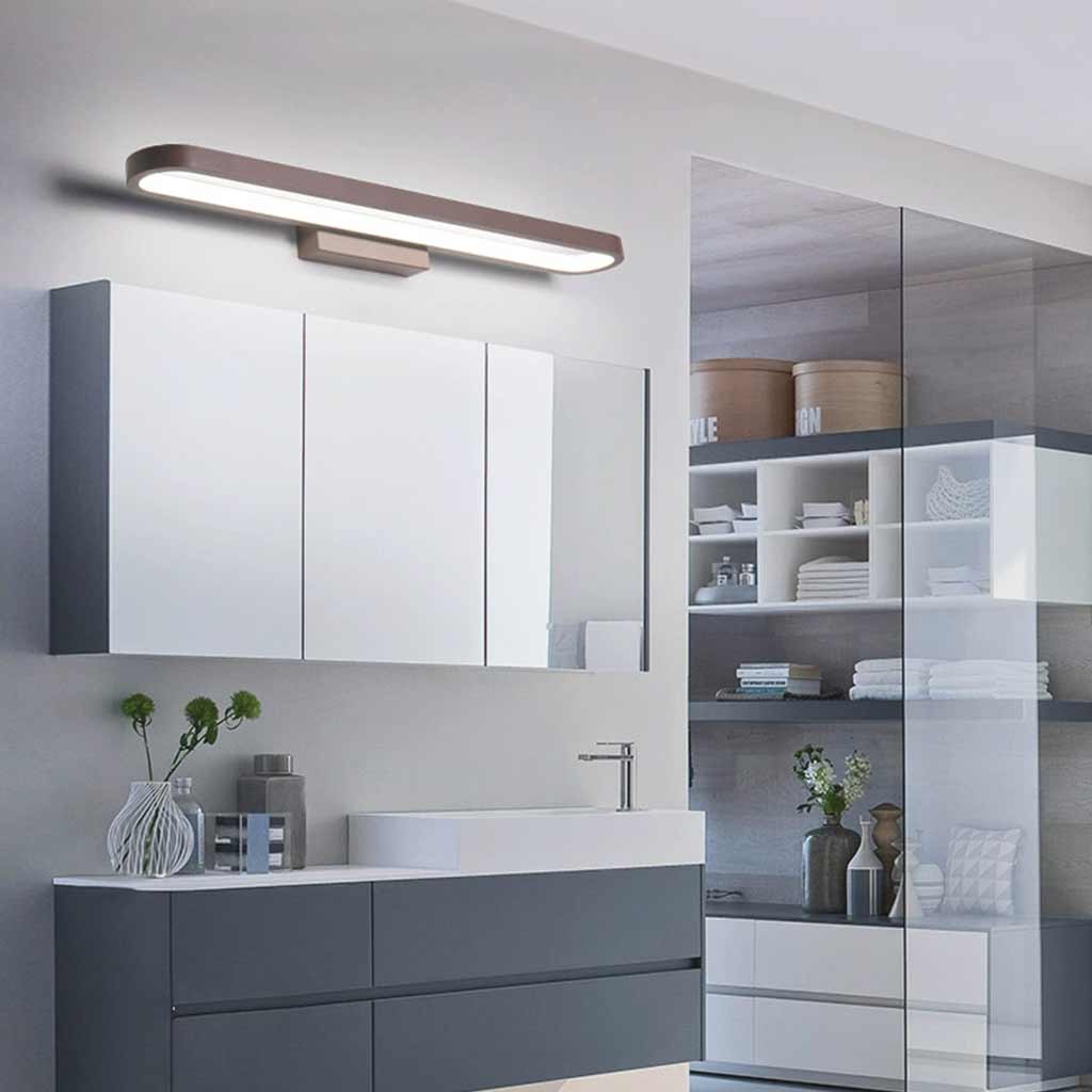 Wall Sconce Vanity Lamp Minimalist Linear Oval Bathroom
