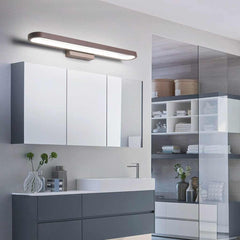 Wall Sconce Vanity Lamp Minimalist Linear Oval Bathroom
