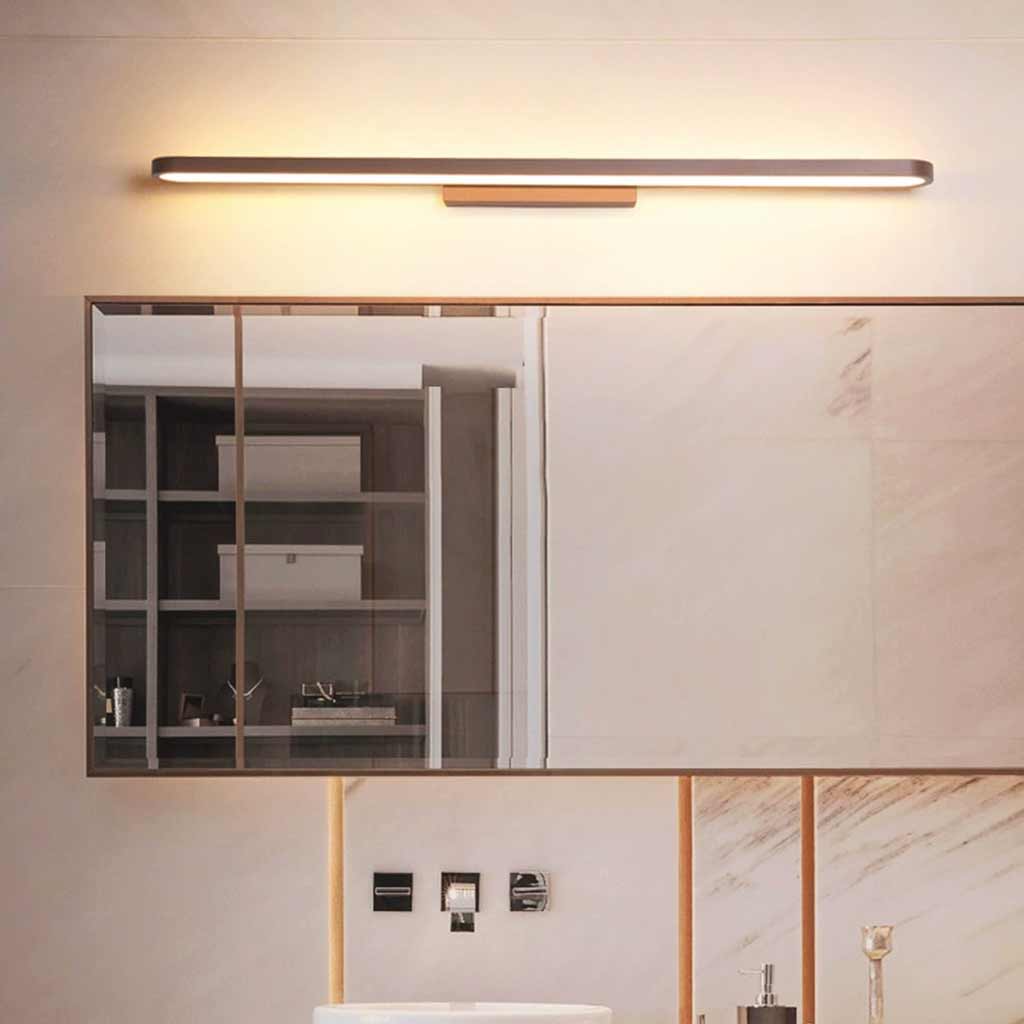 Wall Sconce Vanity Lamp Minimalist Linear Oval LED Dressing Room