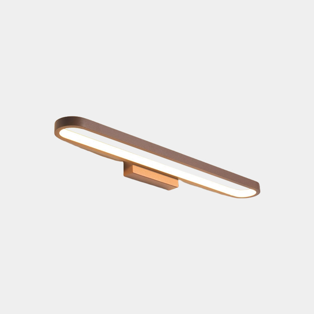 Wall Sconce Vanity Lamp Minimalist Linear Oval
