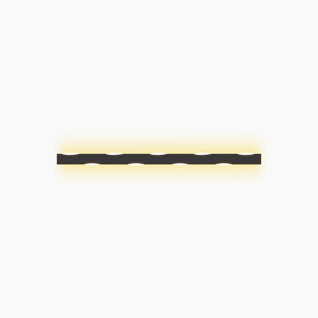 Wall Sconce Wave Linear LED Black