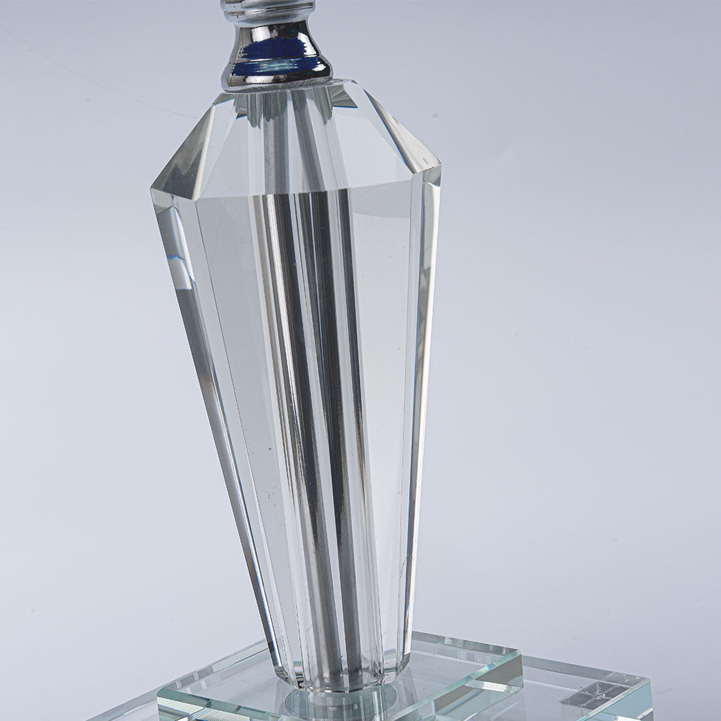 Romantic Diamond Crystal Feather Table Lamp Crystal