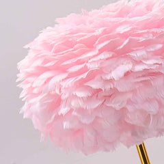 Fairy Bloom Feather Table Lamp Shade