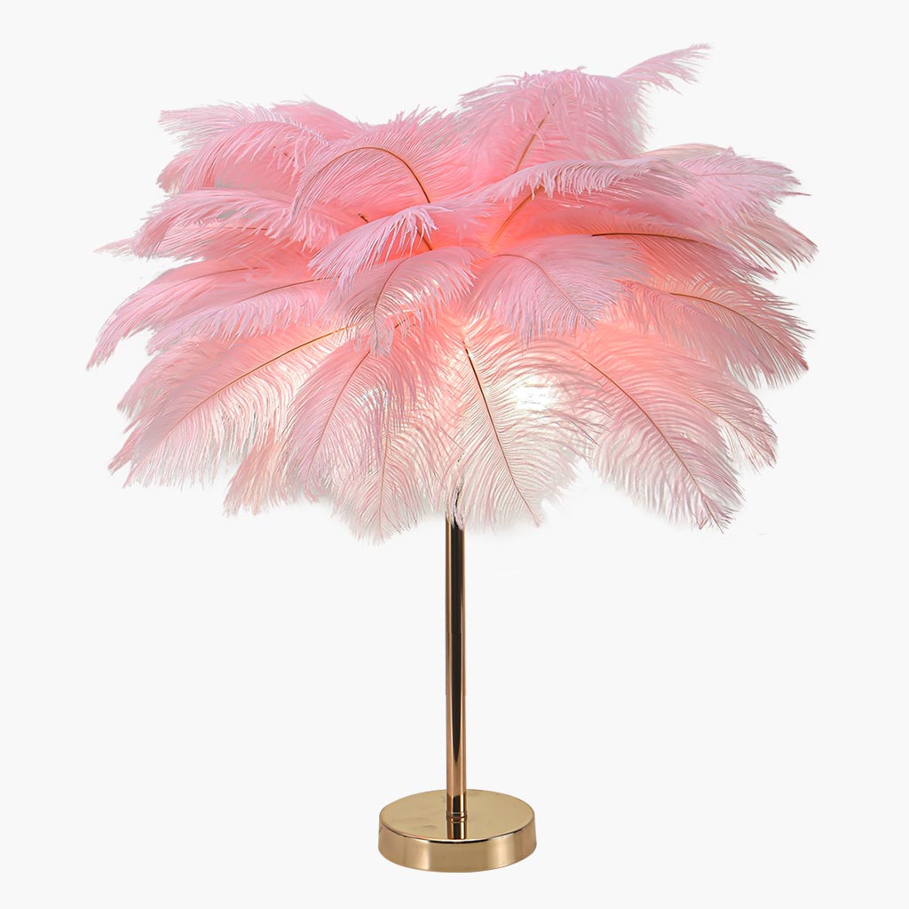Minimalist Feather Table Lamp Main